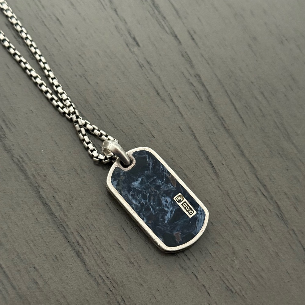 David Yurman silver Pendant Necklace